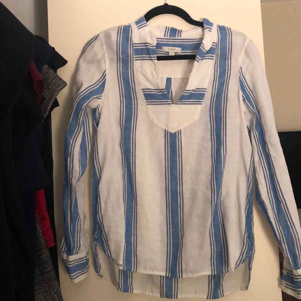 Jcrew linen shirt